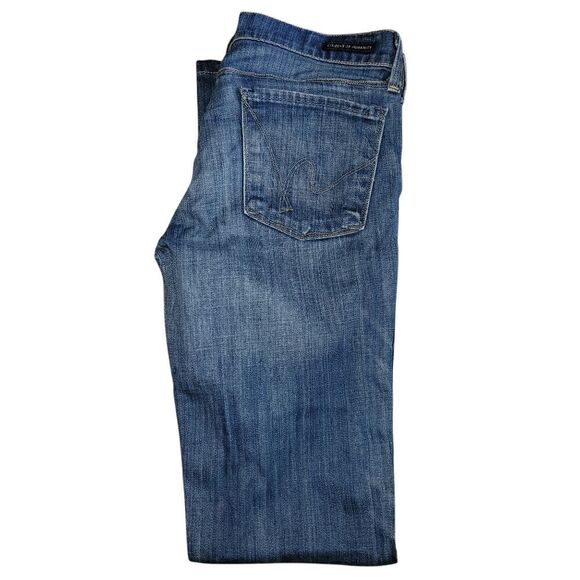CITIZENS OF HUMANITY KELLY STRAIGHT LOW WAIST JEANS SIZES 26 - Picture 2 of 5